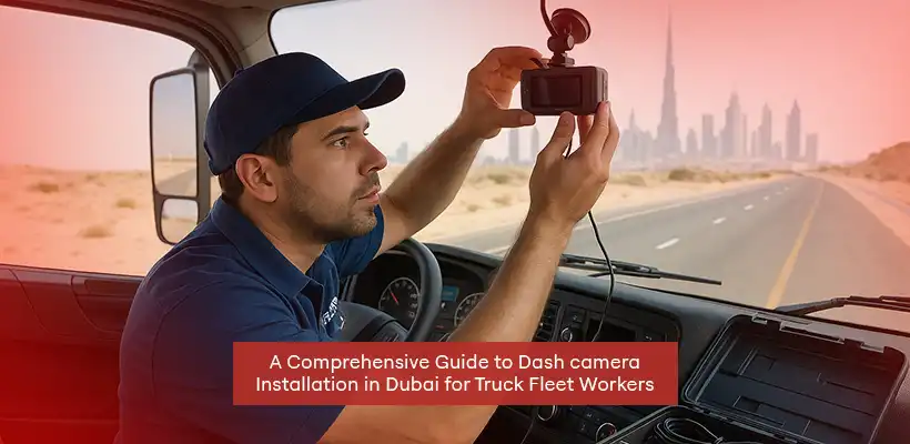 Dash camera installation in Dubai