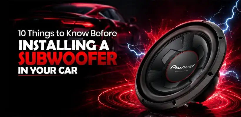 subwoofer installation