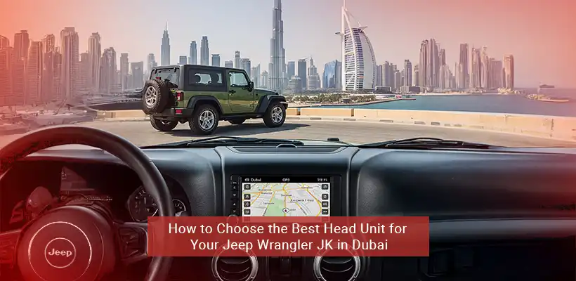 jeep wrangler jk head unit in Dubai