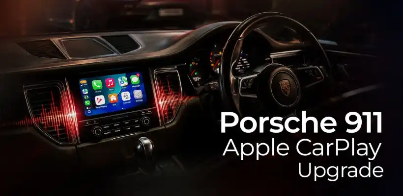 Porsche 911 Apple CarPlay Upgrade